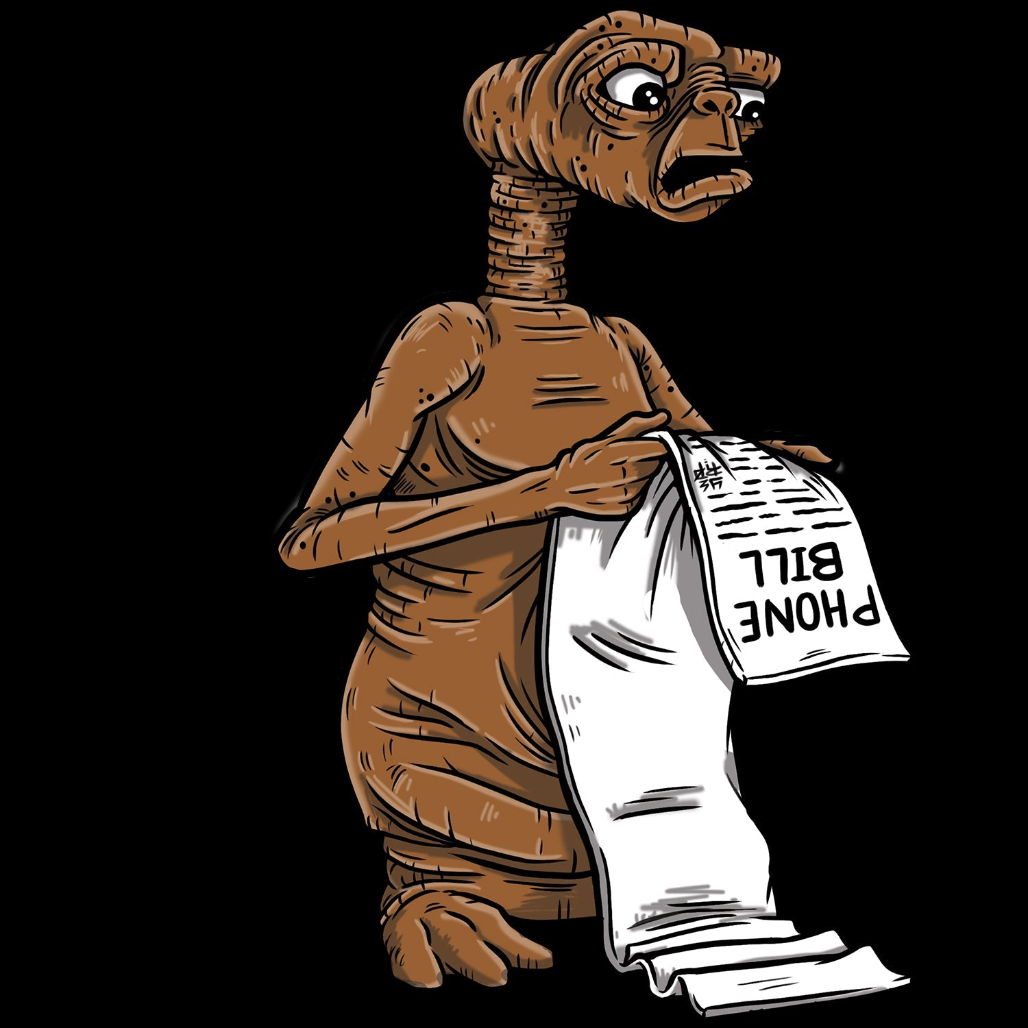 ET Phone Bill T Shirt