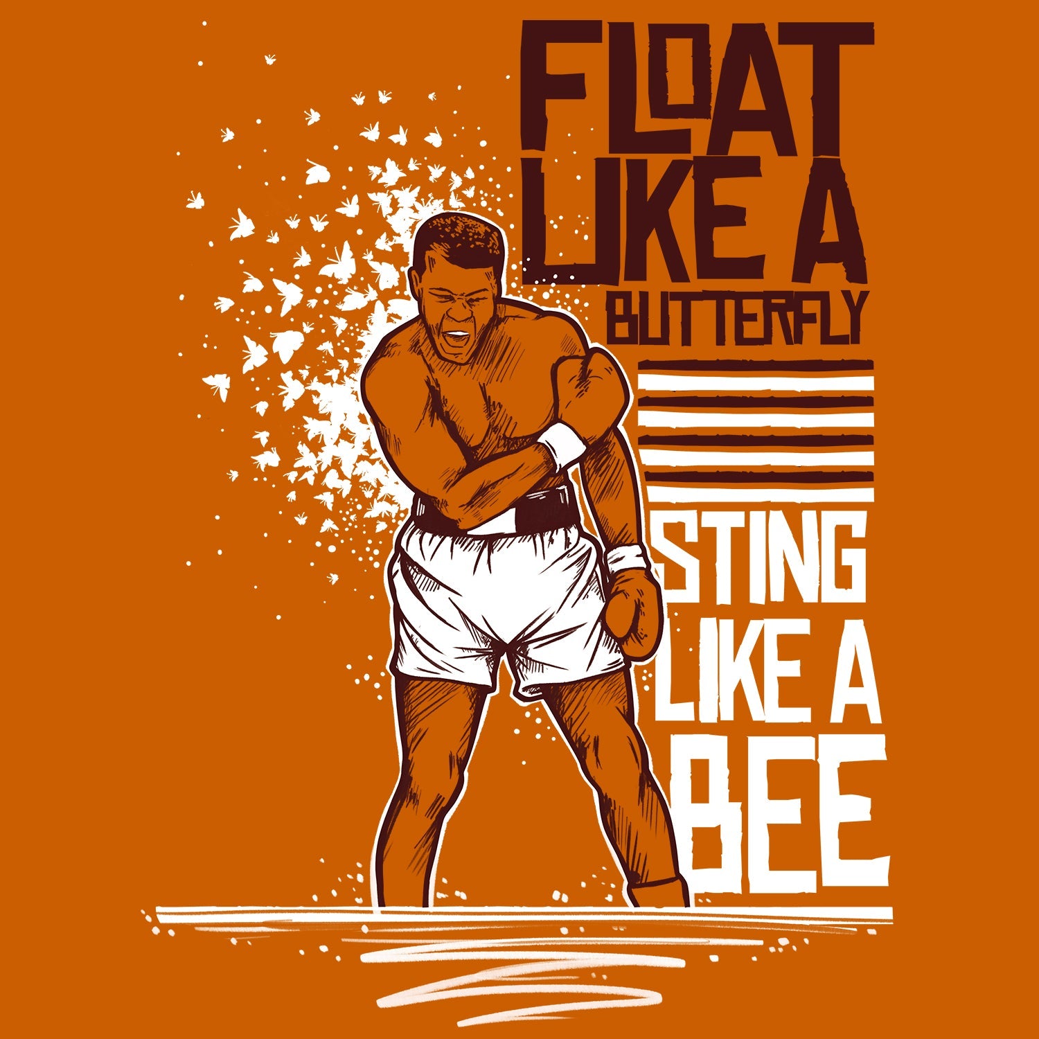 Float like a Butterfly Kids T Shirt