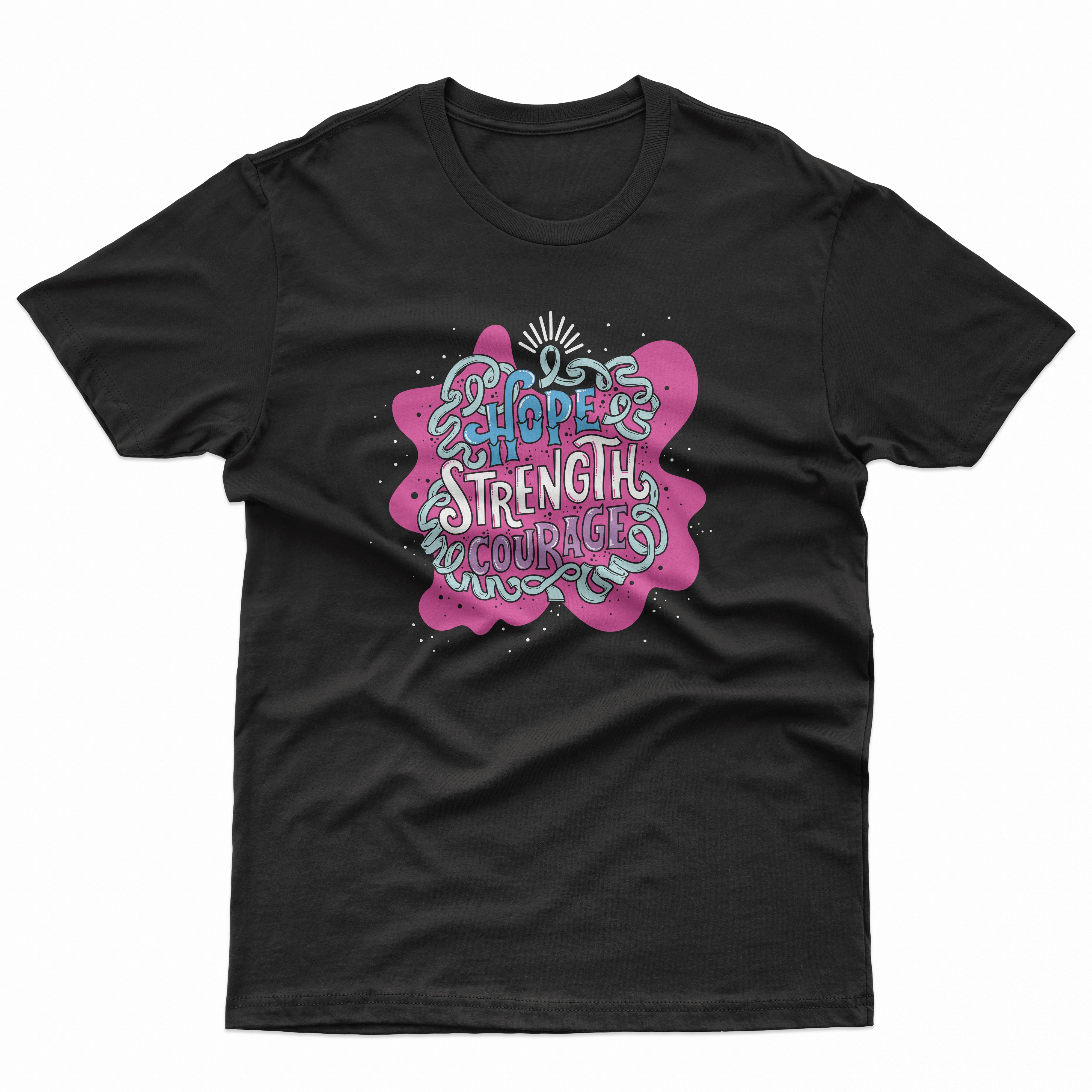 Strength & Courage Kids T Shirt