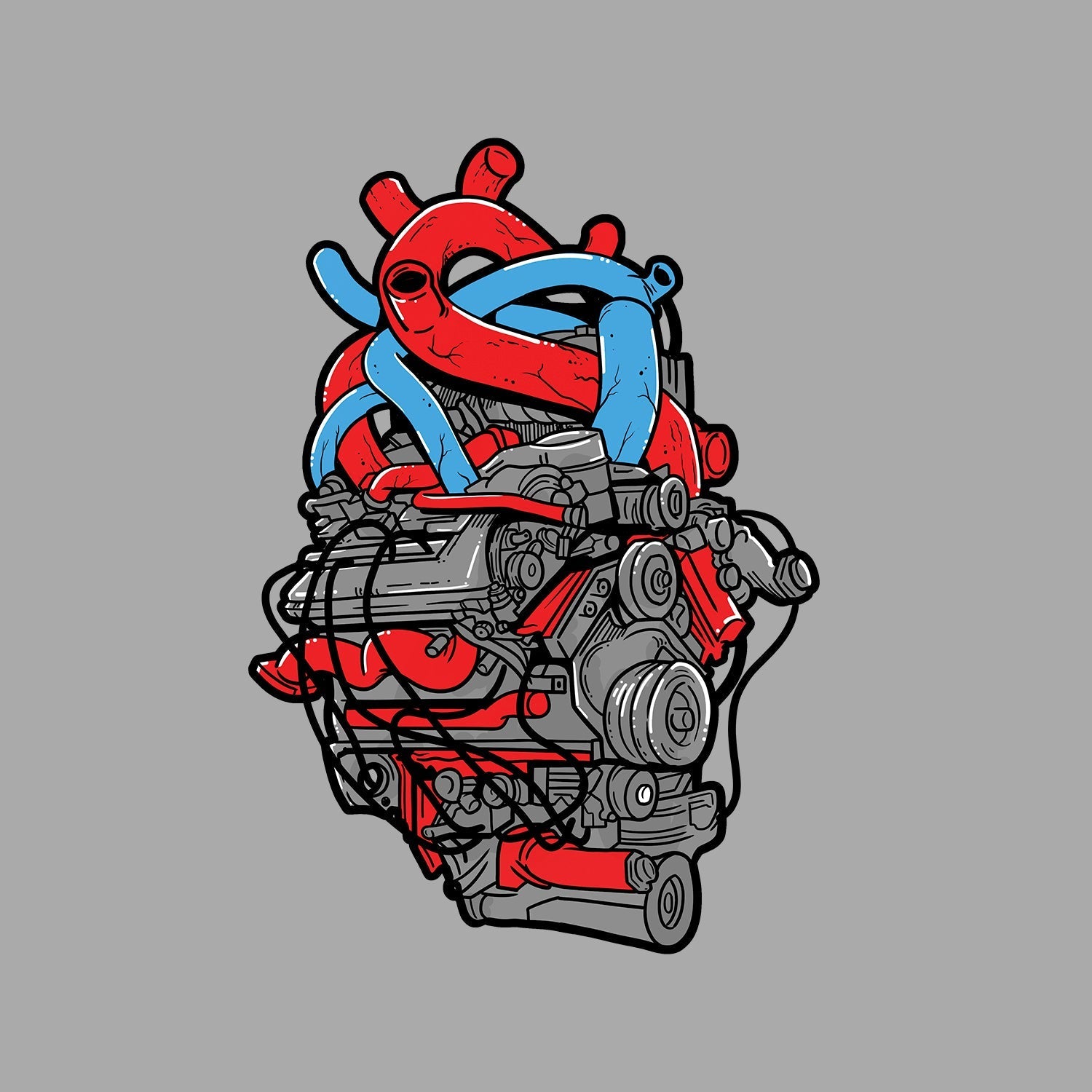 Heart Engine Hoodie