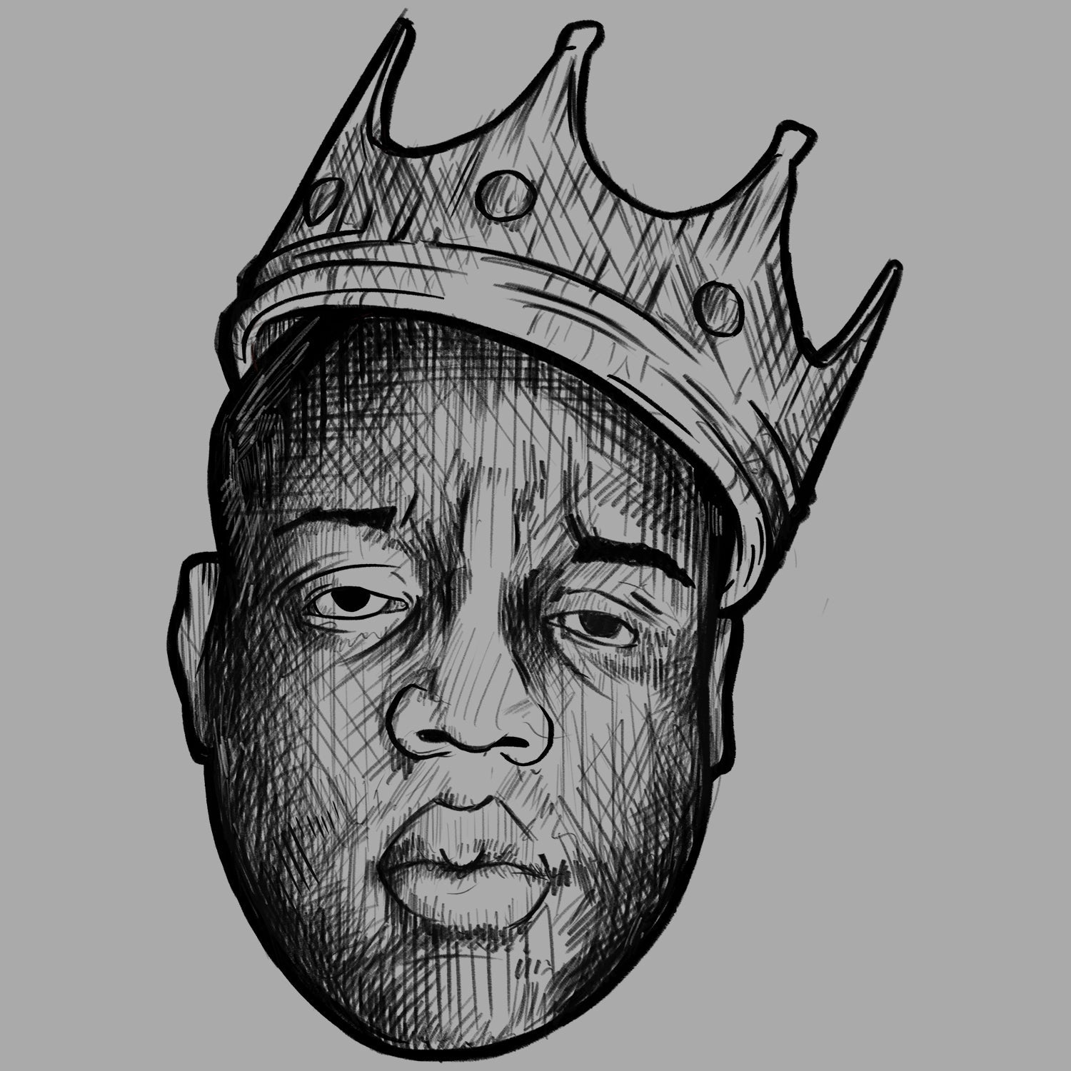 Biggie Inspired Art T Shirt