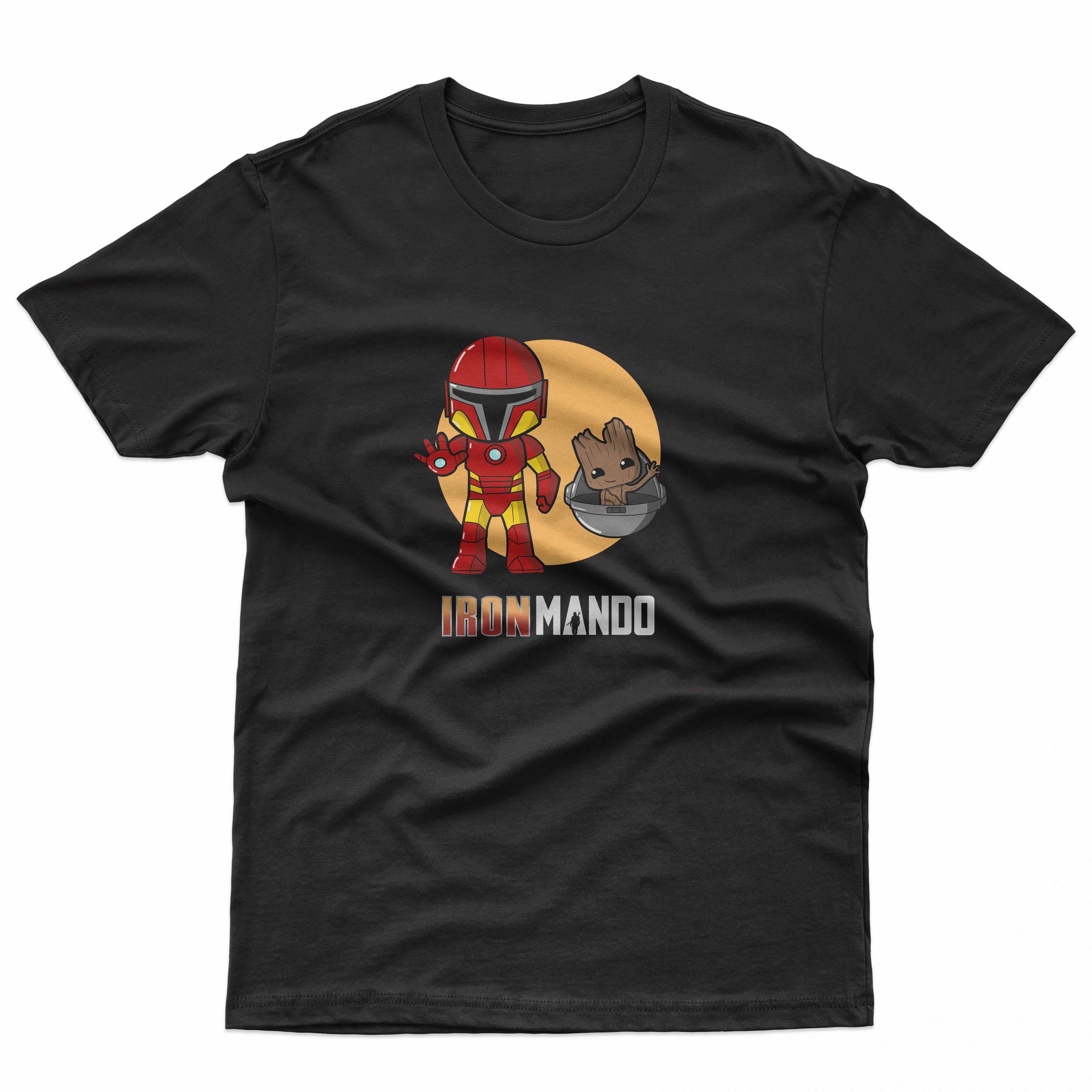 Iron Mando Kids T Shirt