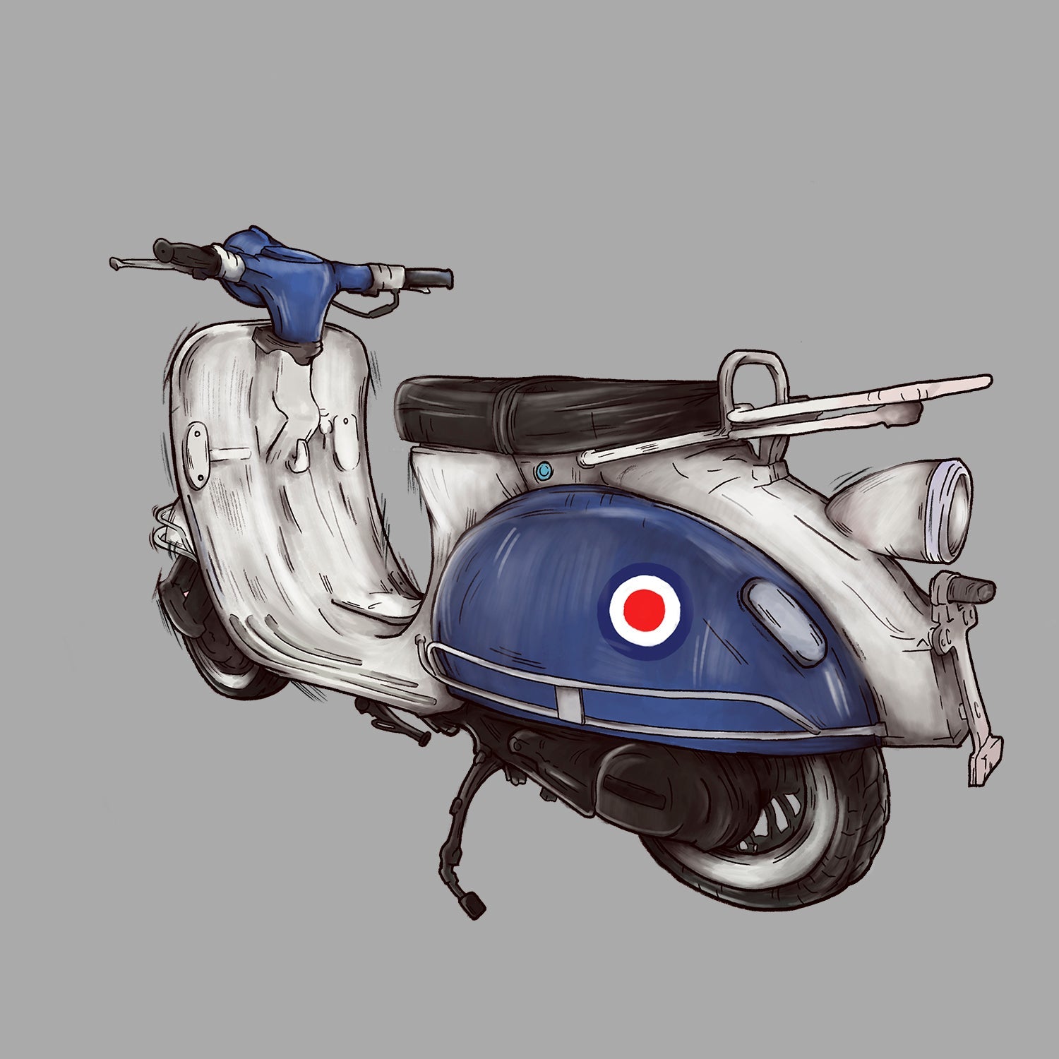 Mod Scooter T Shirt