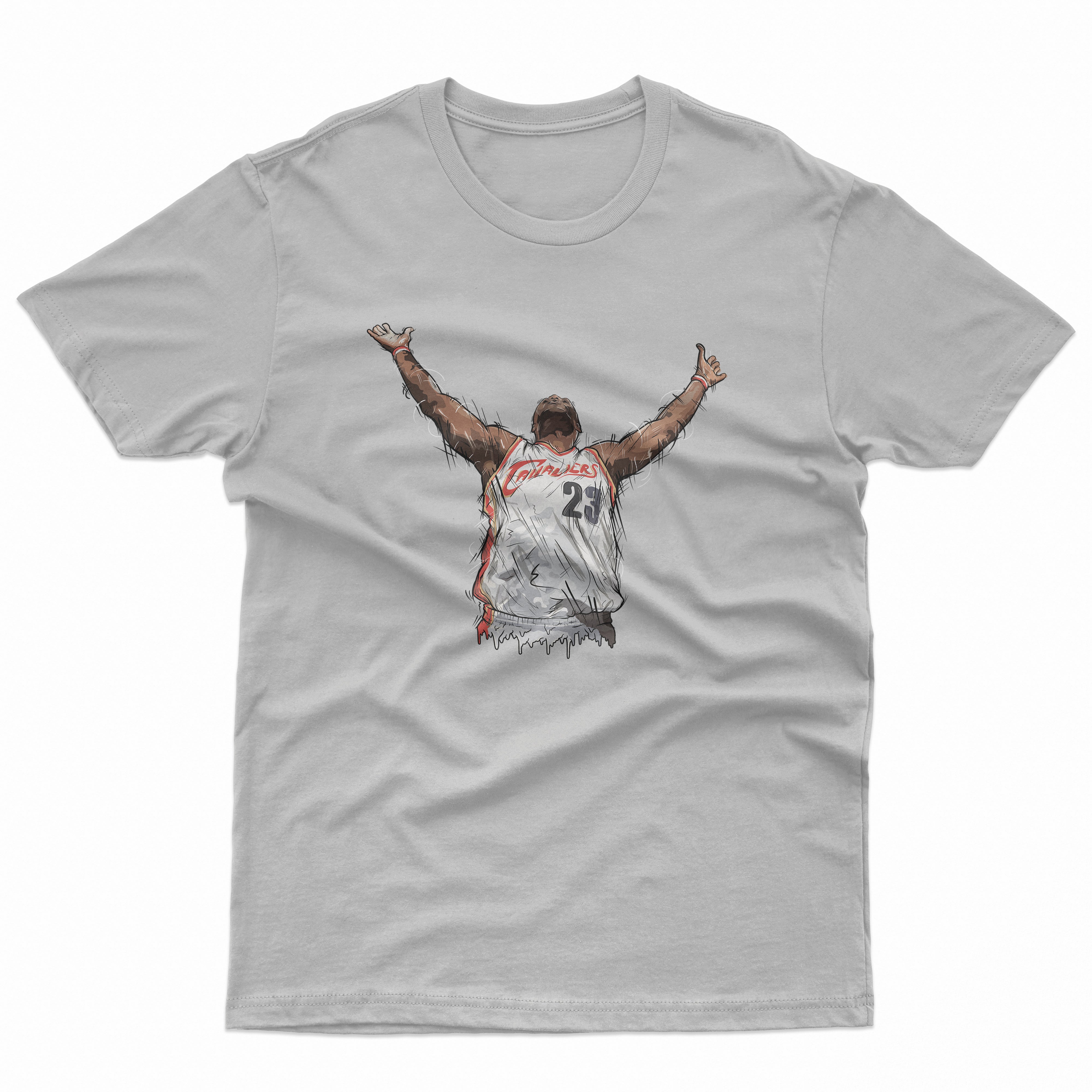 Le Bron Inspired Art T Shirt