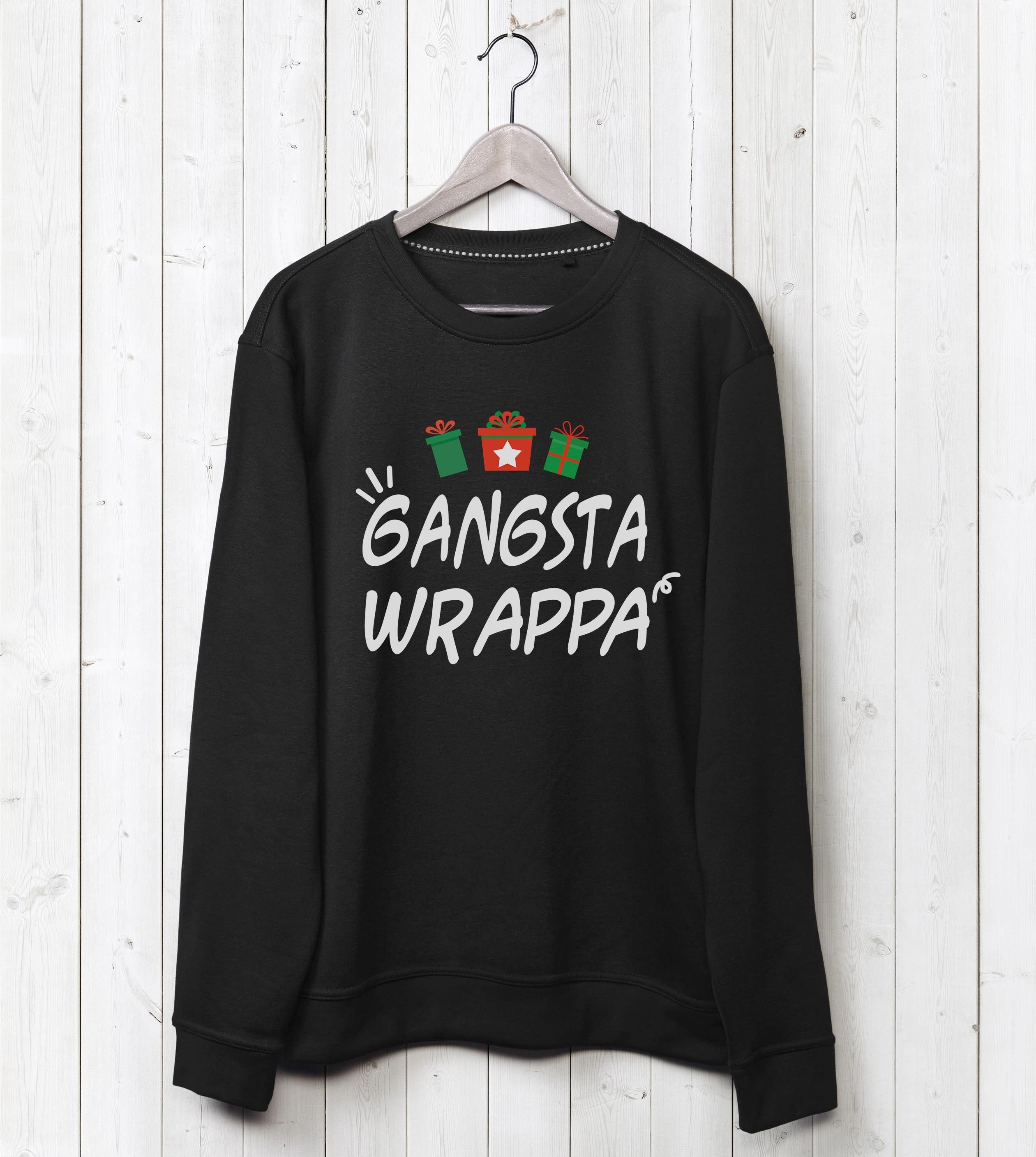 Gangsta Wrappa Sweatshirt - Black