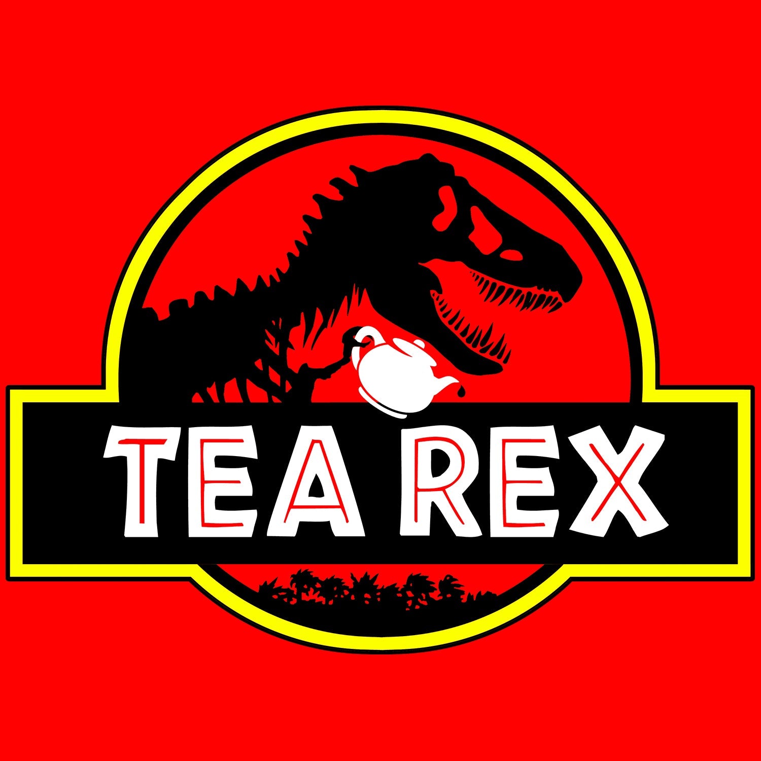 Tea Rex Kids T Shirt