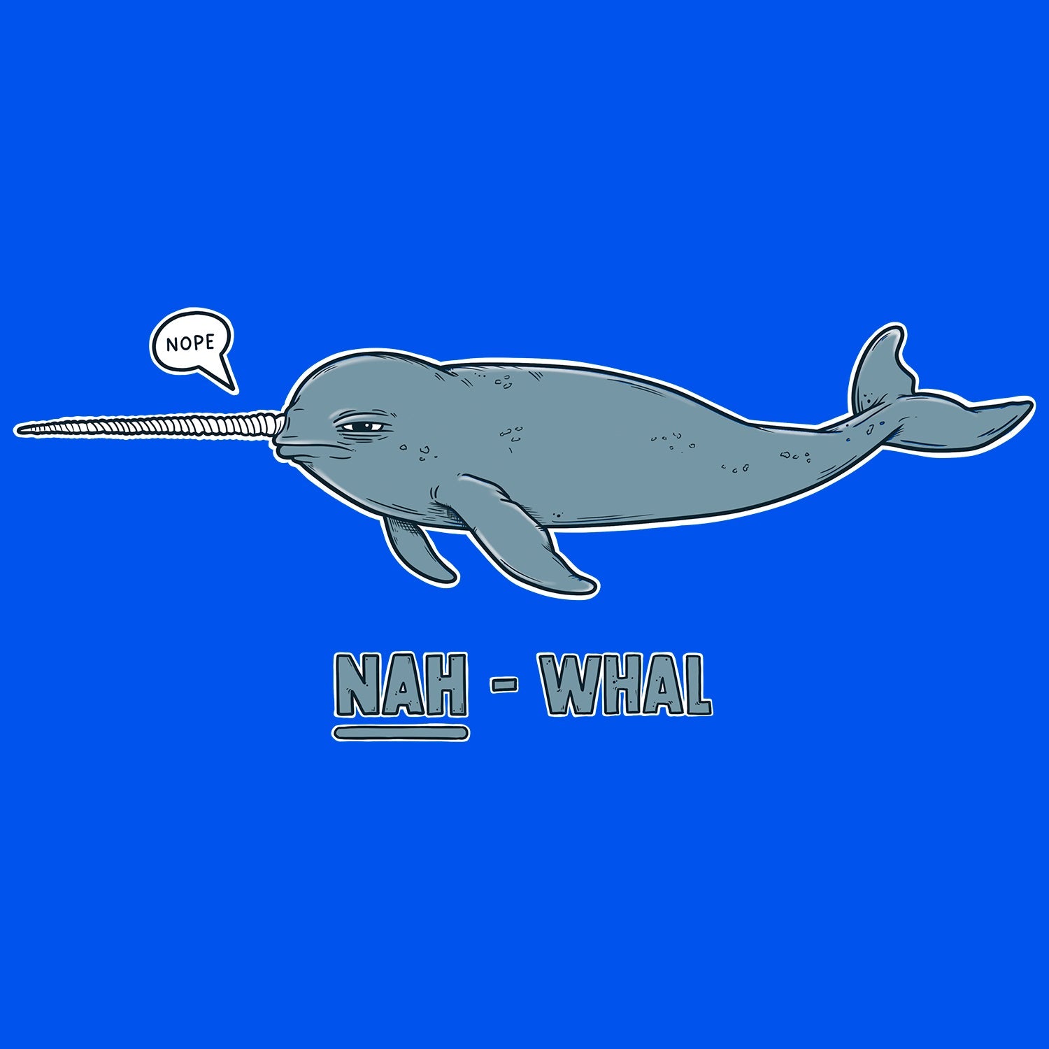 NAH-Whal Kids T Shirt