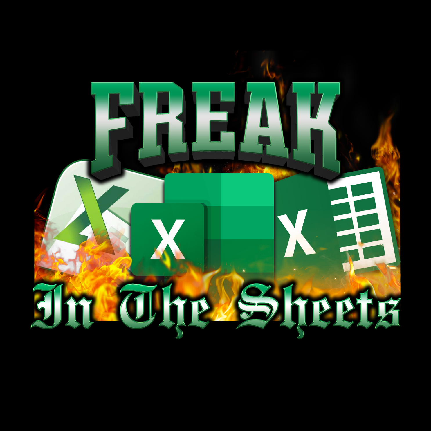 Freak In The Sheets Spreadsheet Hoodie