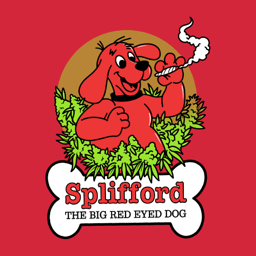 Splifford The Big Red Eyed Dog Hoodie