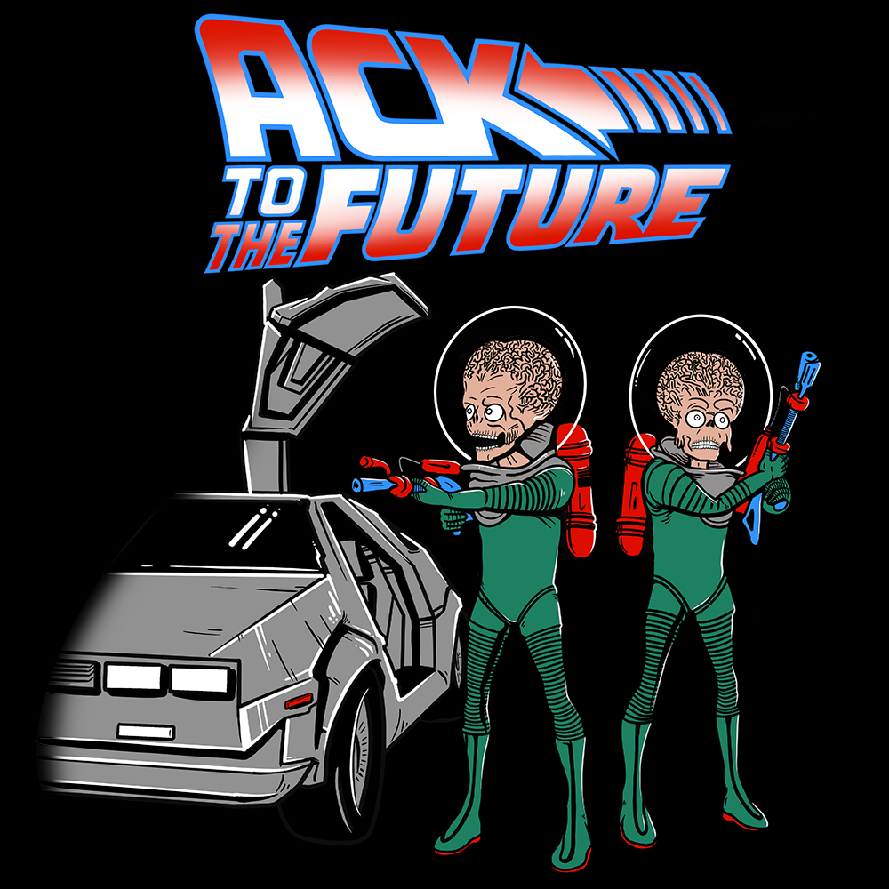 Ack To The Future Hoodie