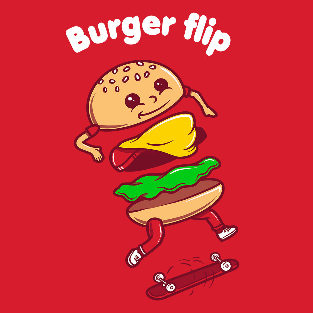 Burger Flip T Shirt