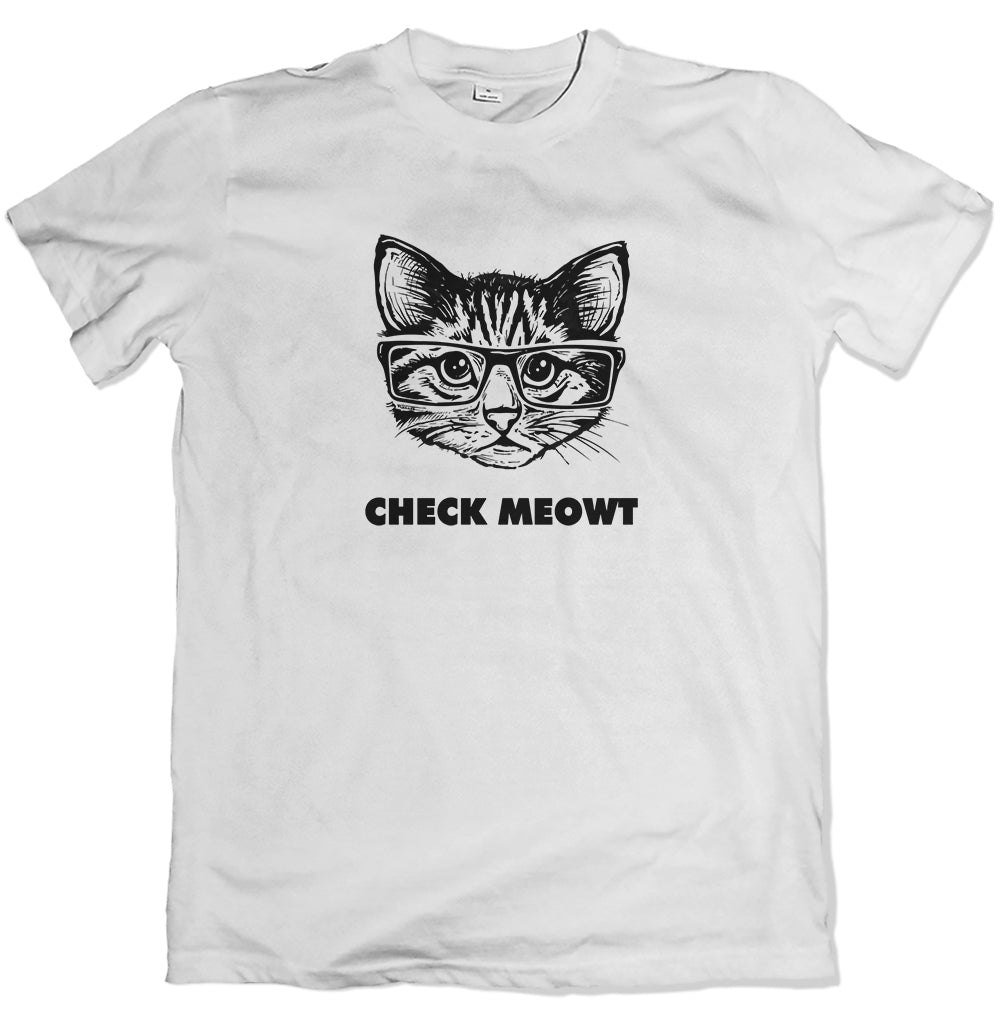 Check Meowt T Shirt