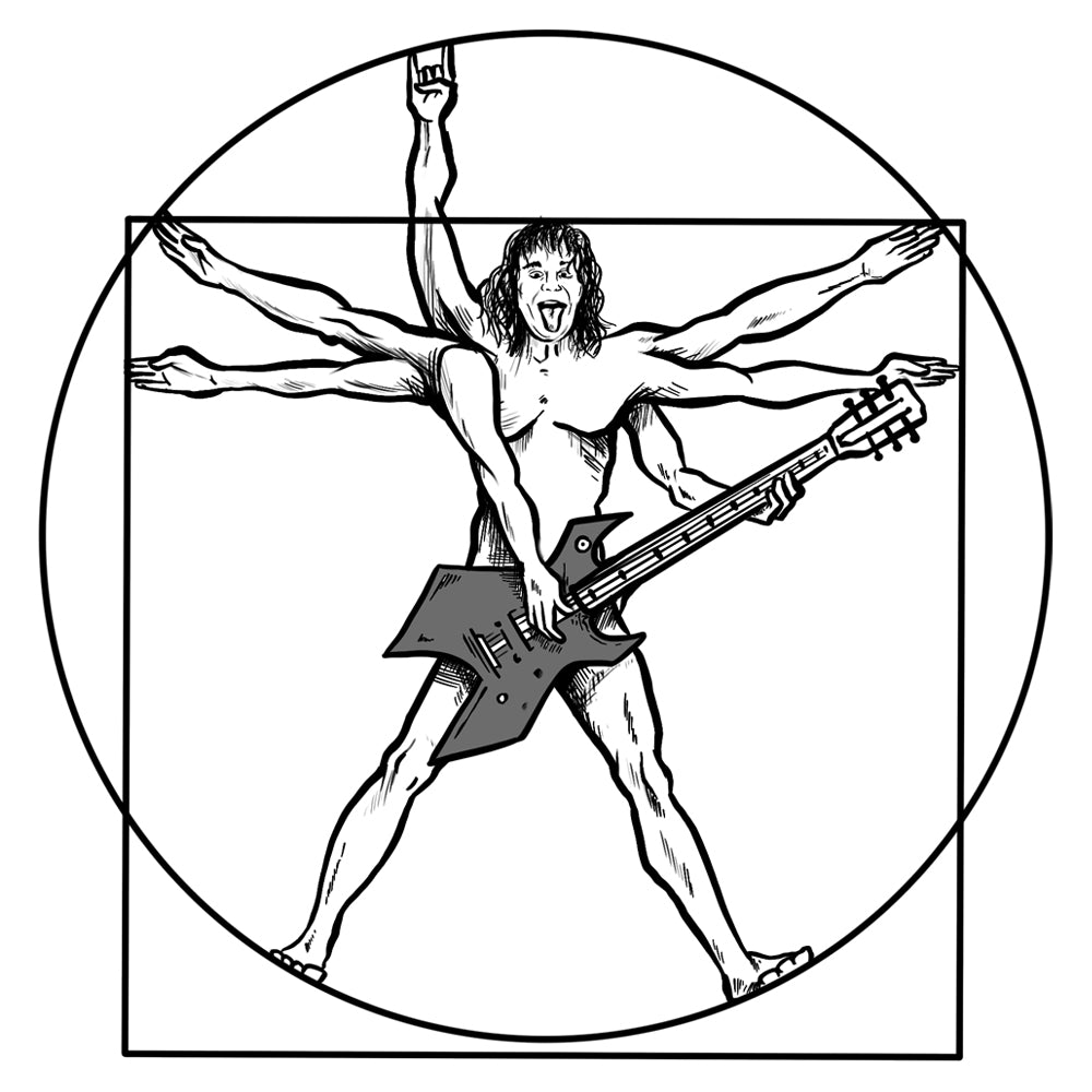 Vitruvian Eddie T Shirt