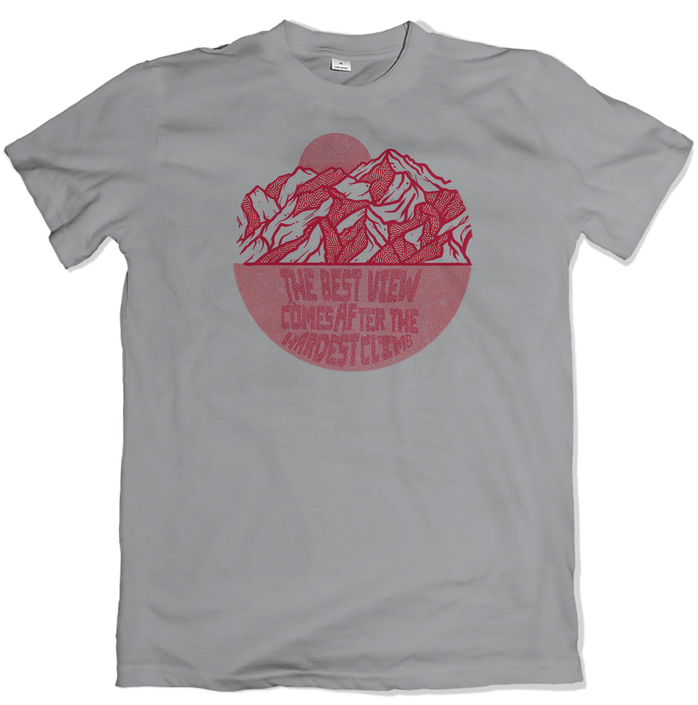 Hardest Climb Kids T Shirt