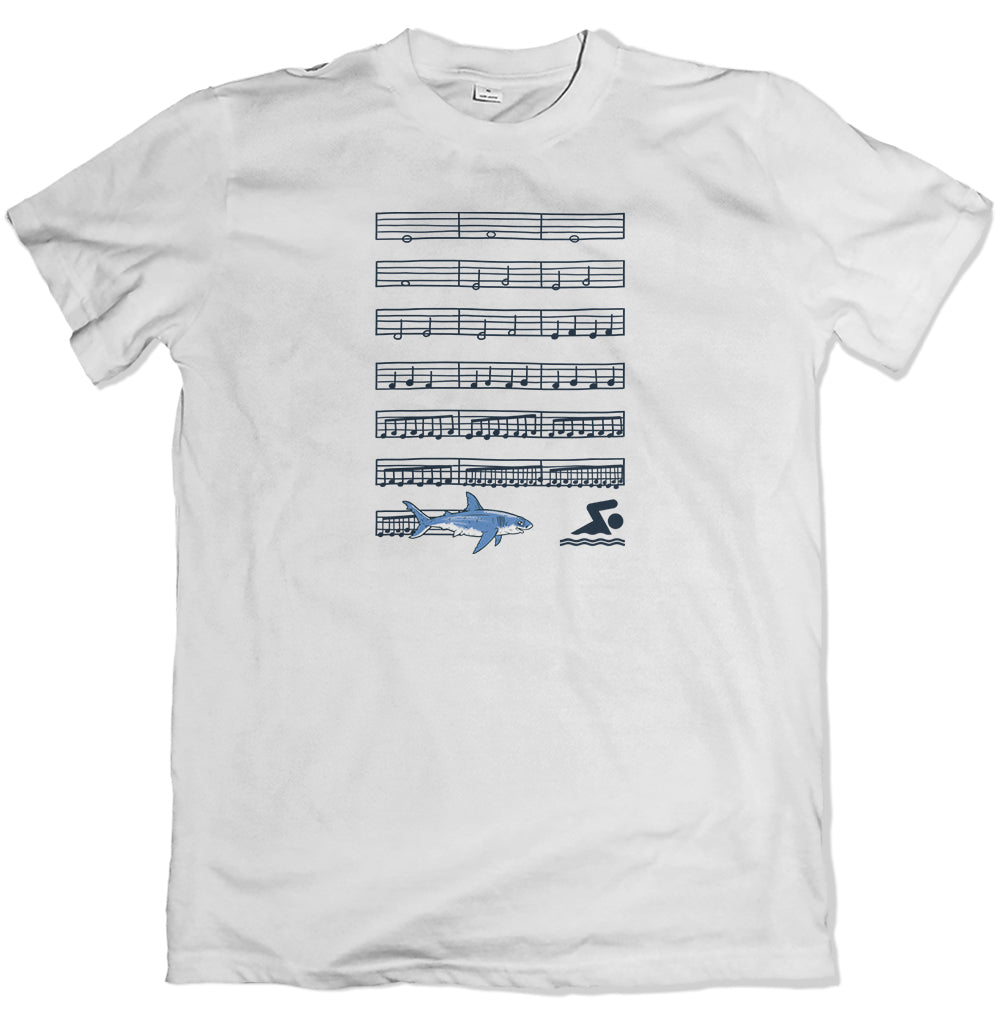 Jaws Theme Music T Shirt