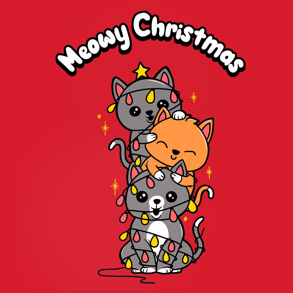 Meowy Christmas T Shirt