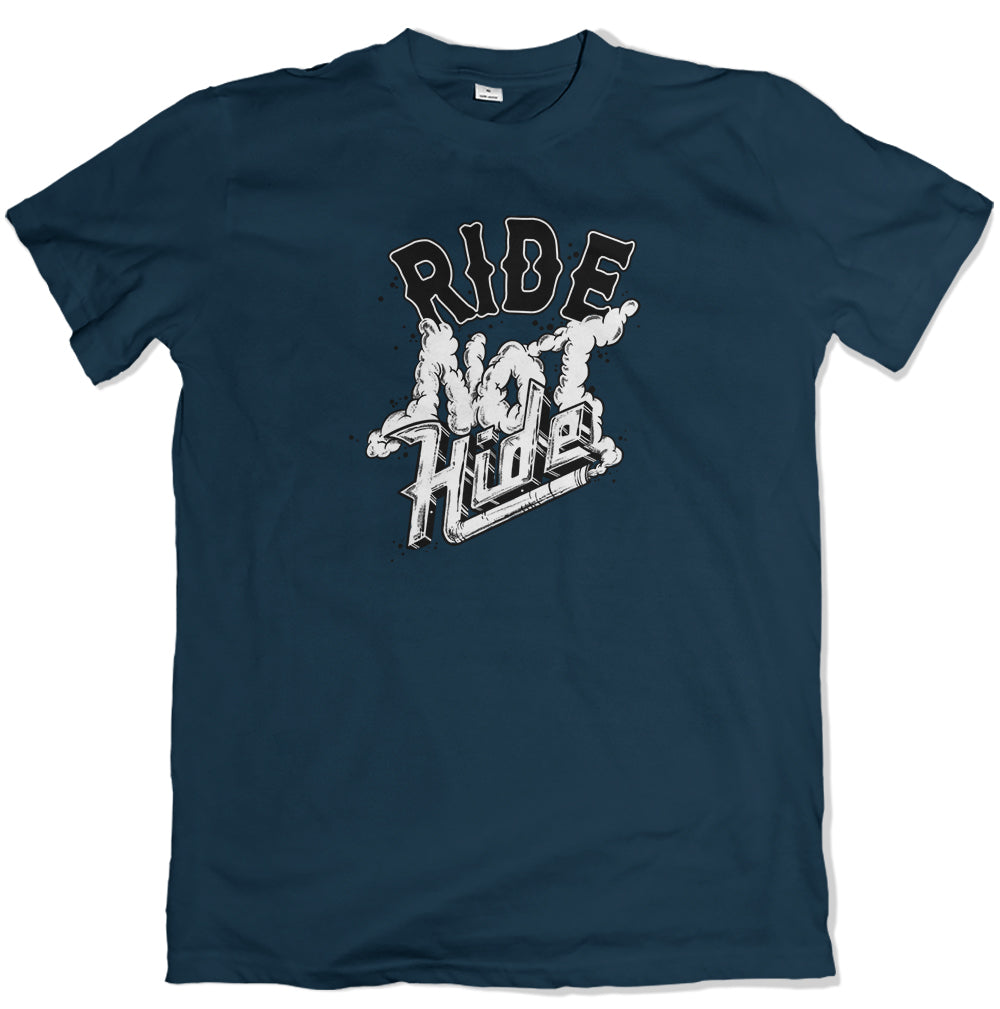 Ride Not Hide Kids T Shirt