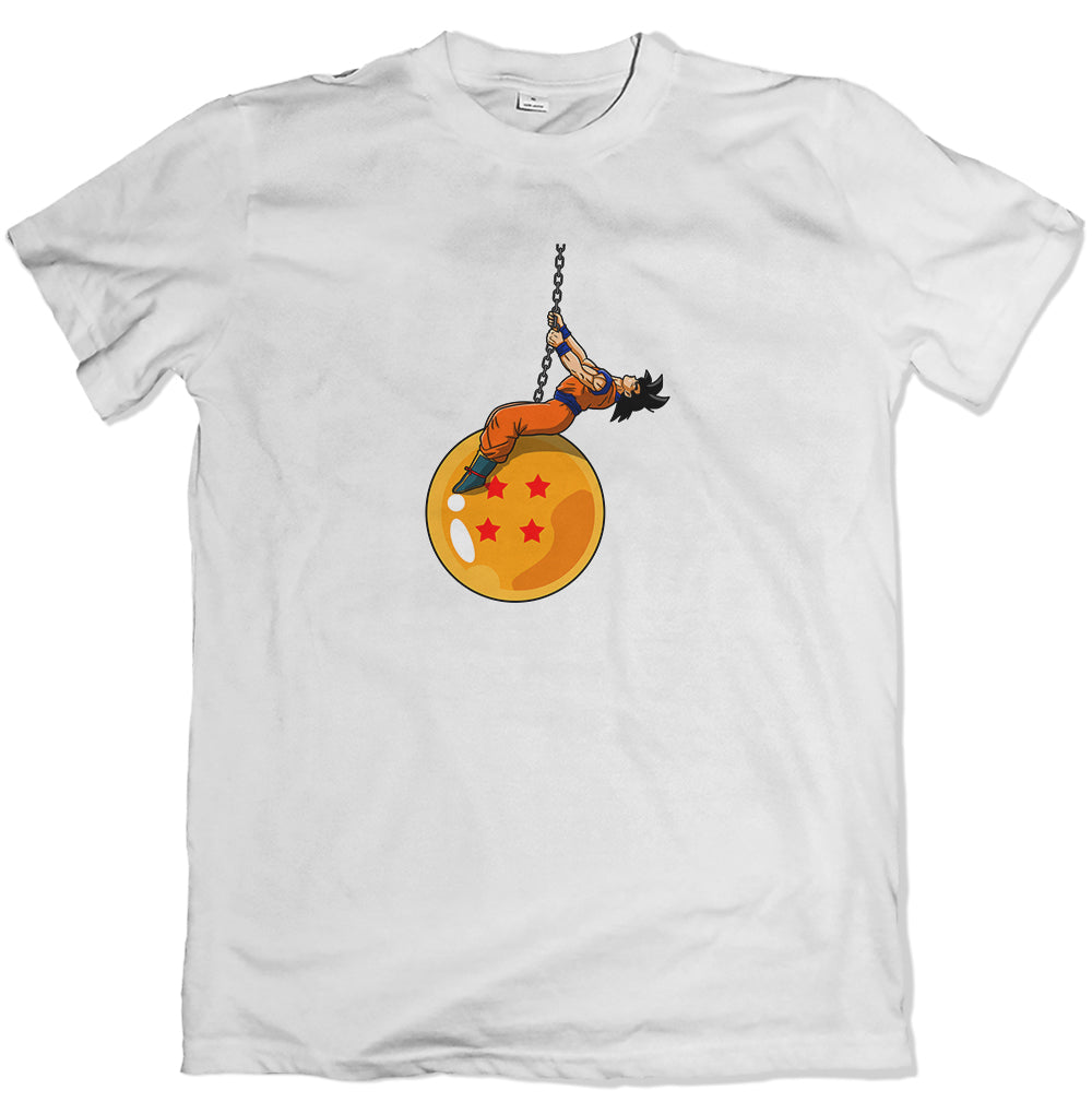 Wrecking Goku T Shirt