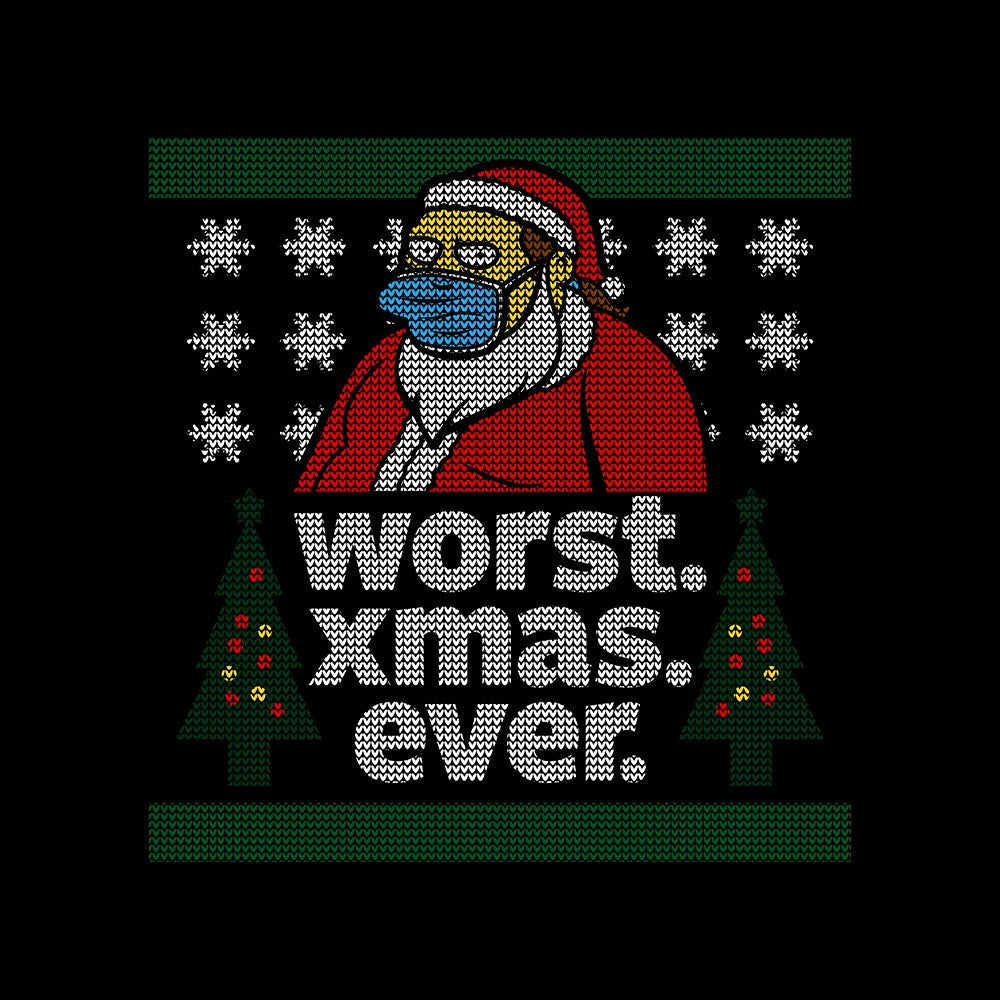 Kids Worst Xmas Ever T-Shirt - Black